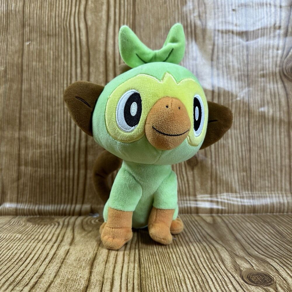 Pokemon Grookey Plush 8” WCT Nintendo‎ Stuffed Animal Toy Sword Shield
